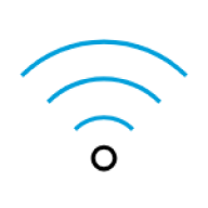 Dependable connectivity icon